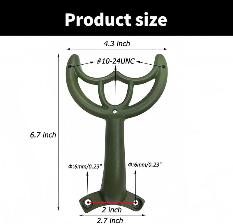 GHYTRIGEN 5 Pcs 52’’Ceiling Fan Blades Arms Replacement,Ceiling Fan Blades Arms Replacement Parts Mounting Bracket Kit for Replacing The Worn Fan Blades,Keep The Balance and Good Performance (Green) - Image 5